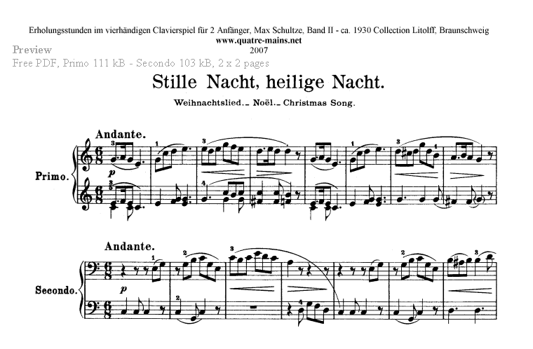 Featured image of post Klaviernoten Anf nger Pdf 3 st cke aus dem klavierbuch f r anf nger